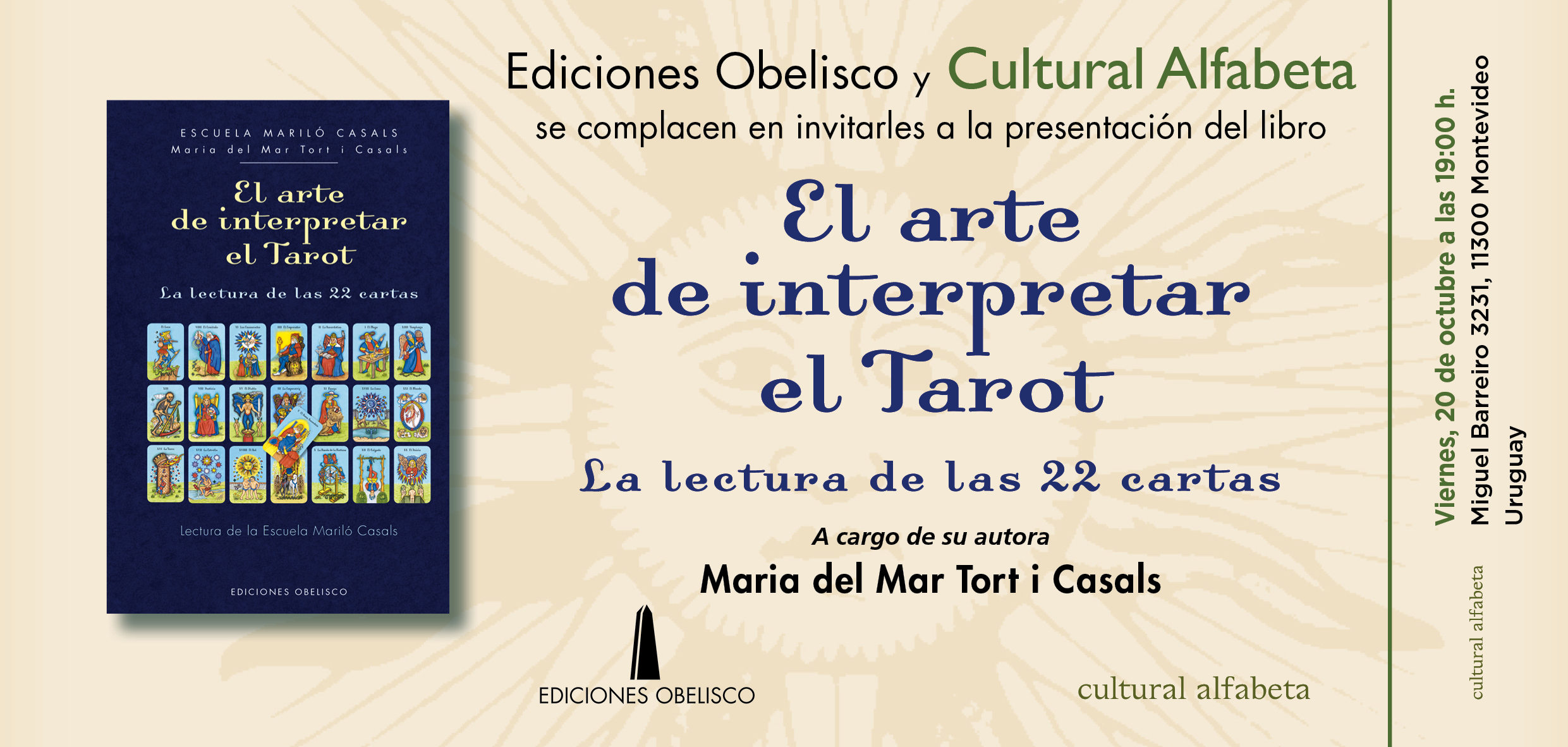 tarjeton El arte de interpretar el Tarot